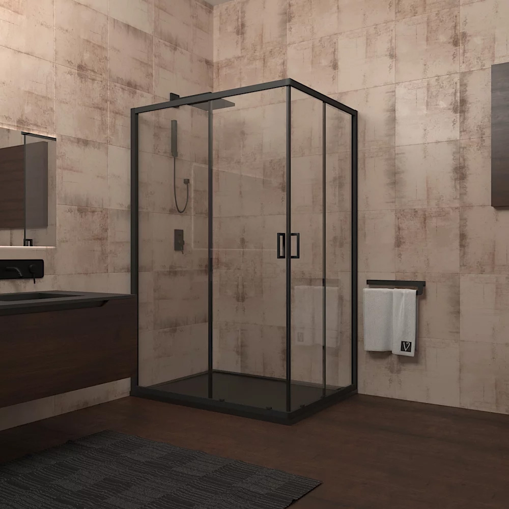 Душевой уголок Veconi Rovigo RV-14 100x80