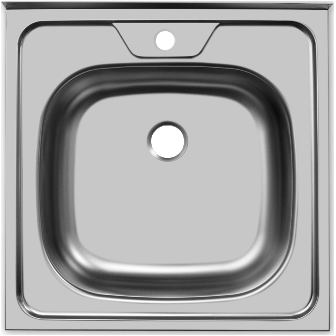Мойка кухонная Ukinox Стандарт STD500.500 ---4C 0C-