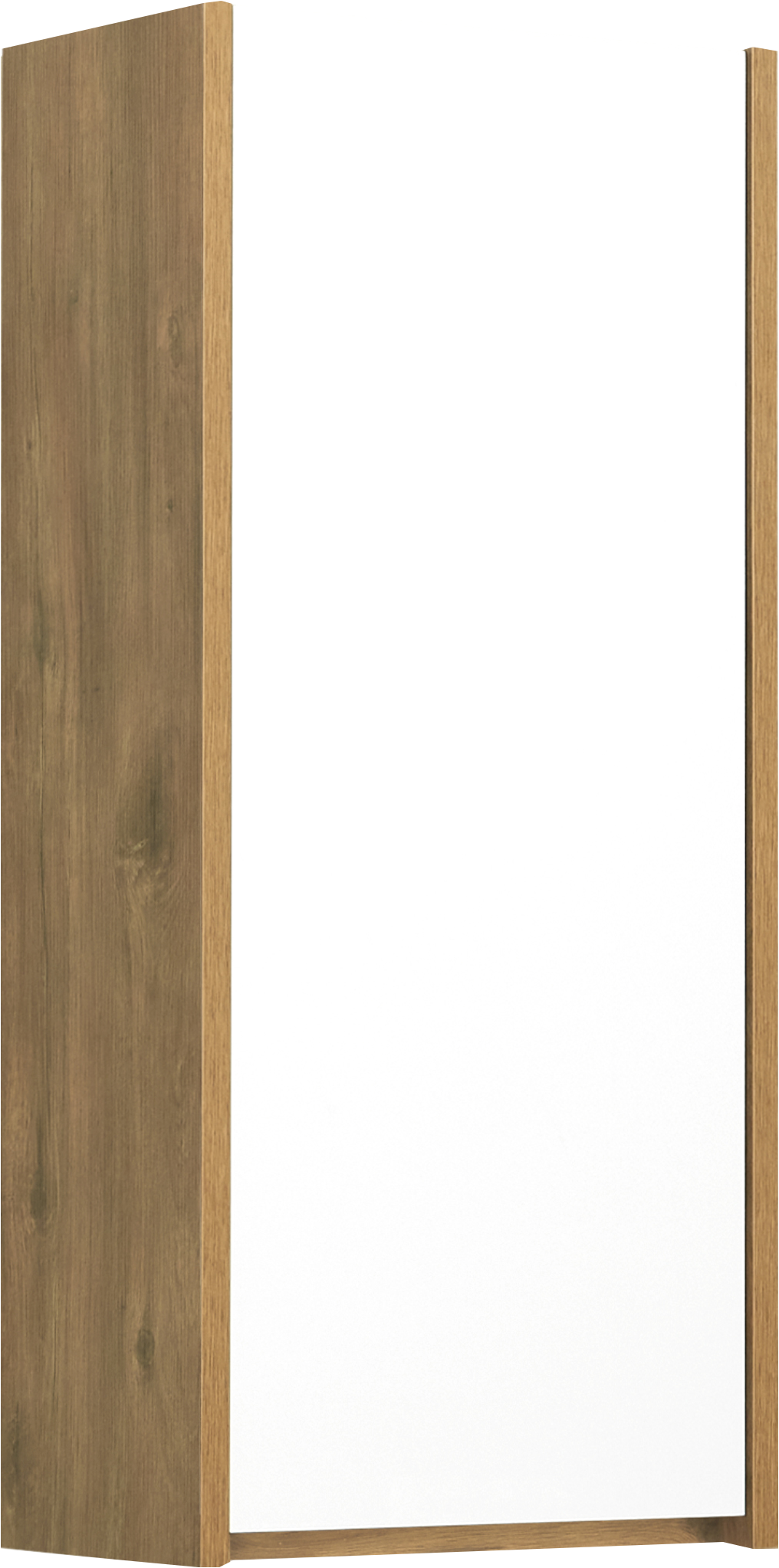 Шкаф в ванную AQUATON Сканди 35 подвесной, рустикальный дуб