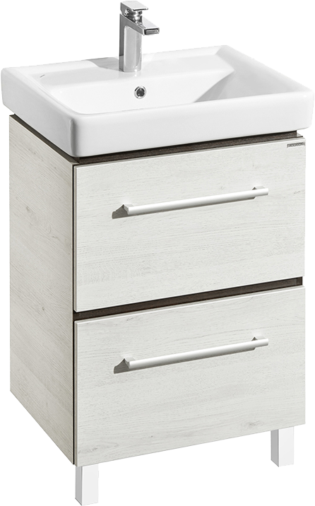 Тумба под раковину без столешницы AQUATON Ронда Pro 60 дуб соммерсет