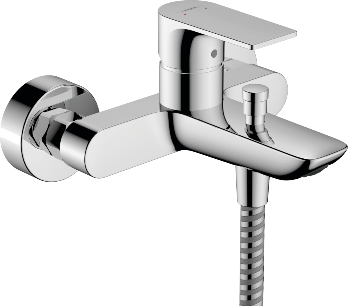 Смеситель для ванны с душем Hansgrohe Rebris E 72450000 хром