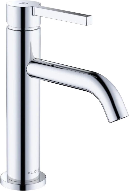 Смеситель для раковины Kludi Nova Fonte Pura 202880515 хром, с донным клапаном