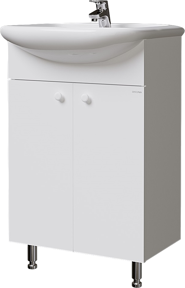 Тумба с раковиной Grossman Крит-Эко 50