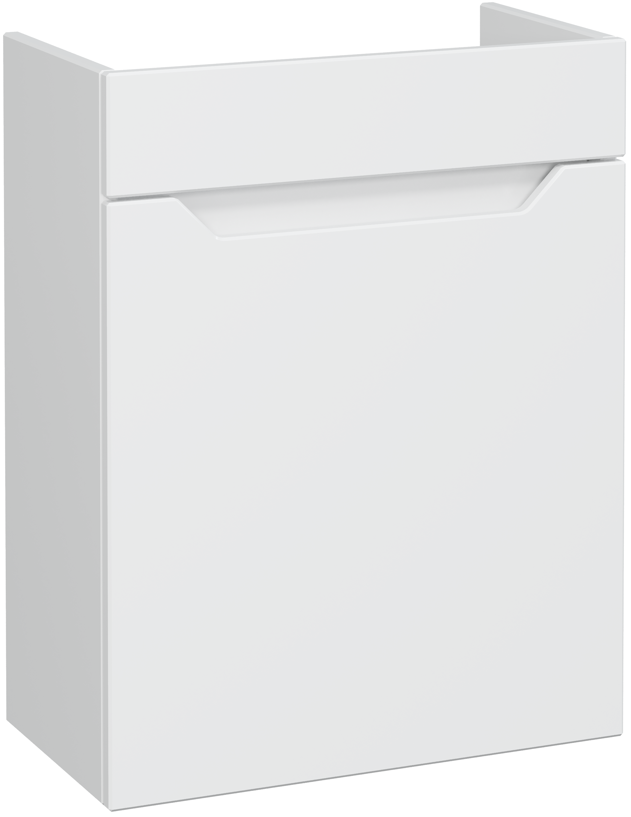 Тумба под раковину без столешницы DIWO Архангельск 40 подвесная, белая