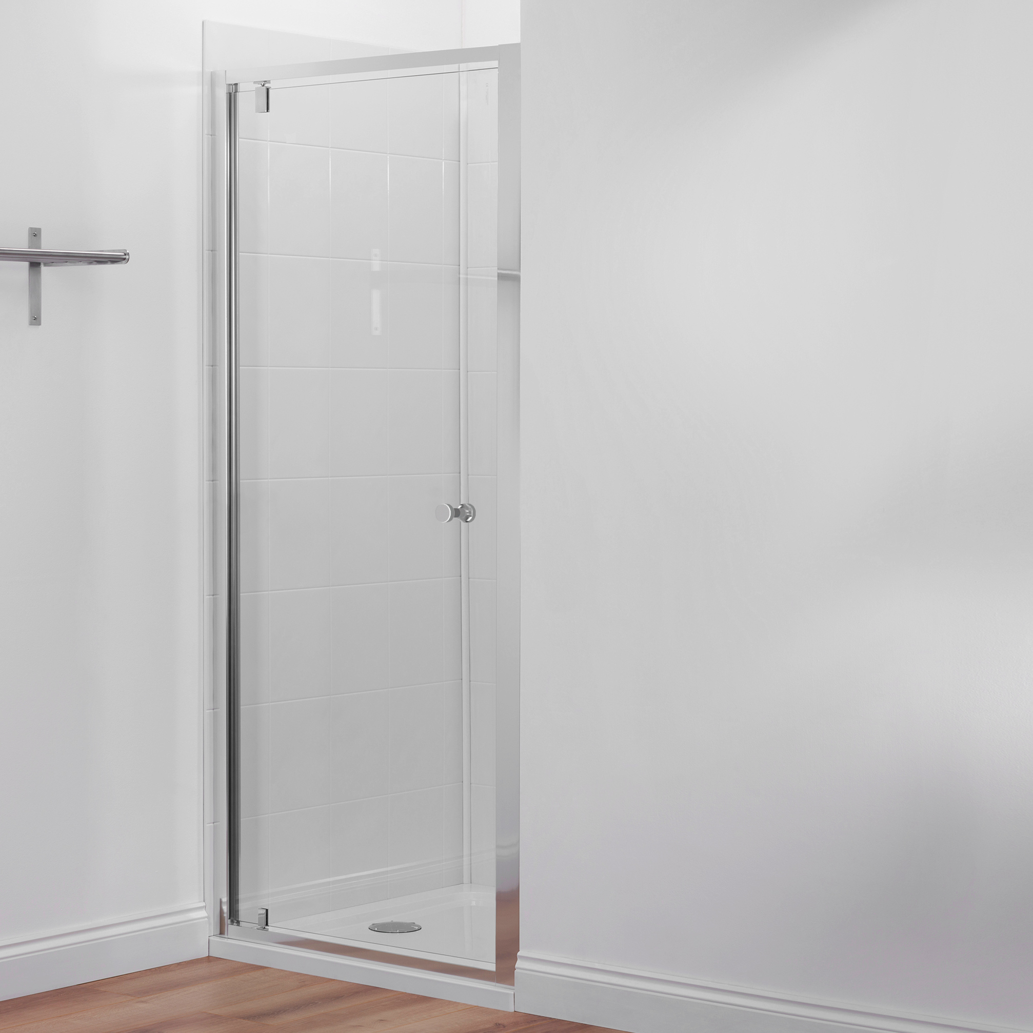 Душевая дверь в нишу Jacob Delafon Serenity 90 профиль хром