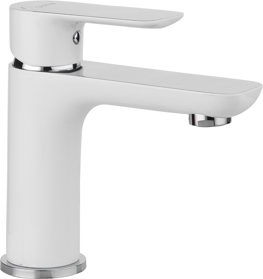 Смеситель для раковины Gappo G48 G1048 белый, хром