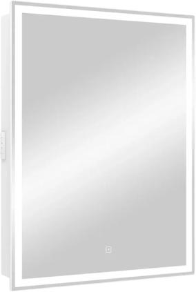 Зеркало-шкаф CONTINENT Allure 55х80 R с подсветкой