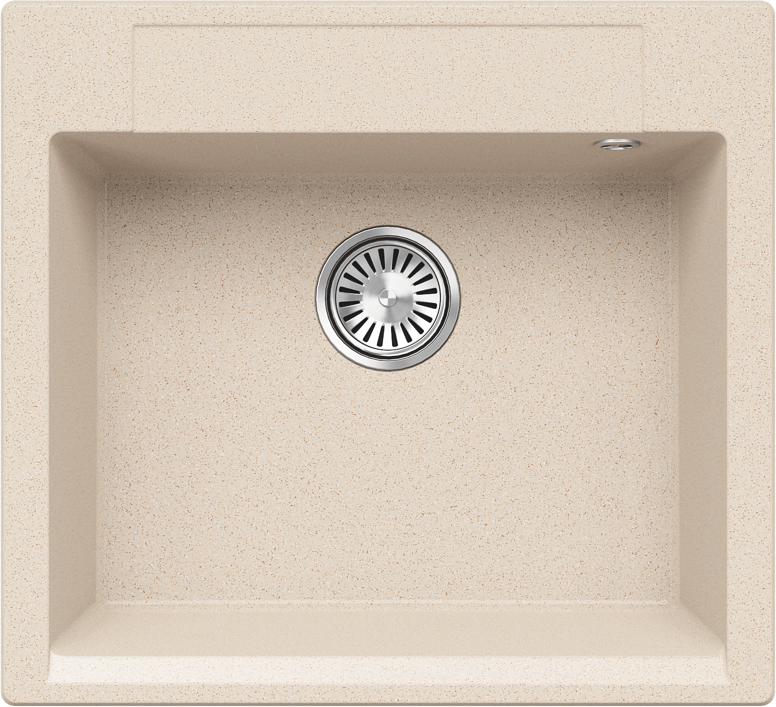 Мойка кухонная Polygran Argo 560 кремовая