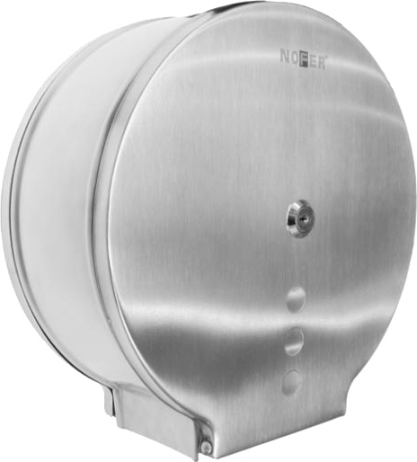 Диспенсер туалетной бумаги Nofer Inox 05006.S + Салфетки Nofer OC-1-33 100 шт