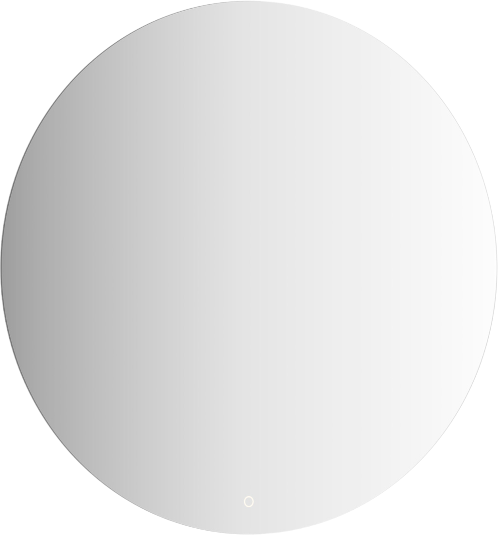 Зеркало круглое Defesto Opti DF 2856S 90 с LED-подсветкой, 3000К, сенсорный выключатель