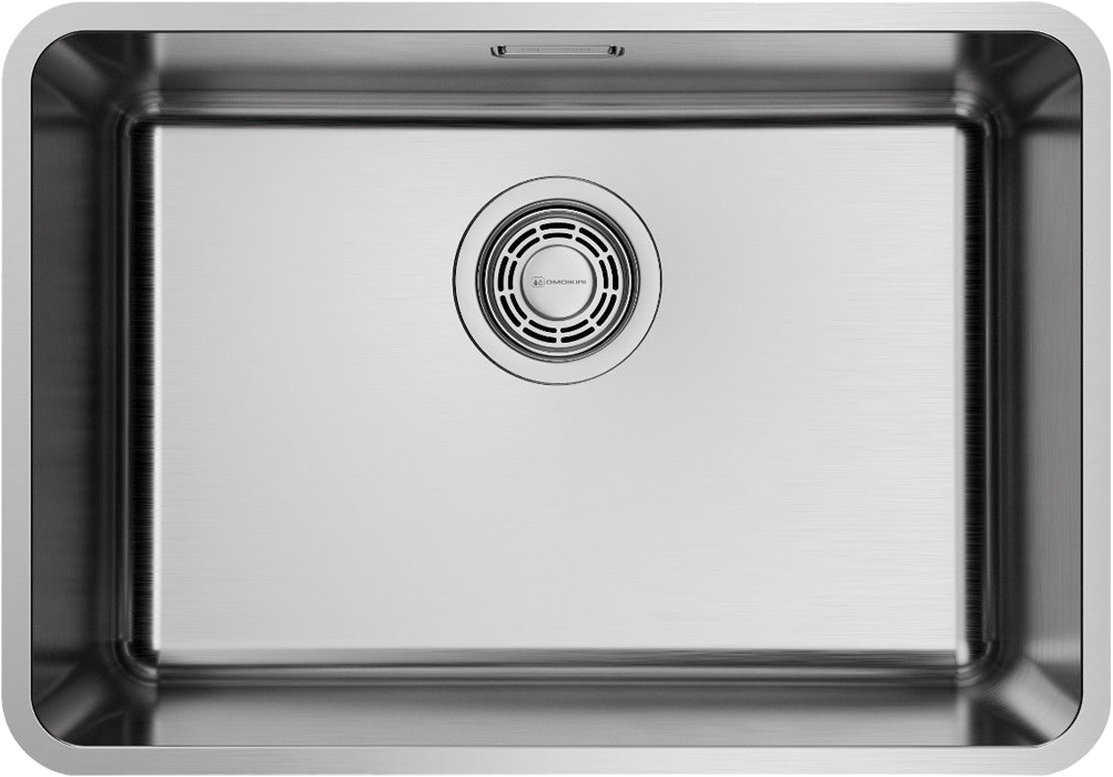 Мойка кухонная Omoikiri Omi 53-U/I Ultra Mini-IN нержавеющая сталь
