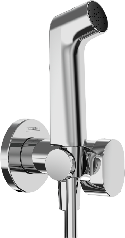 Гигиенический душ Hansgrohe Bidette S 1jet 29232000 со смесителем, C ВНУТРЕННЕЙ ЧАСТЬЮ, хром