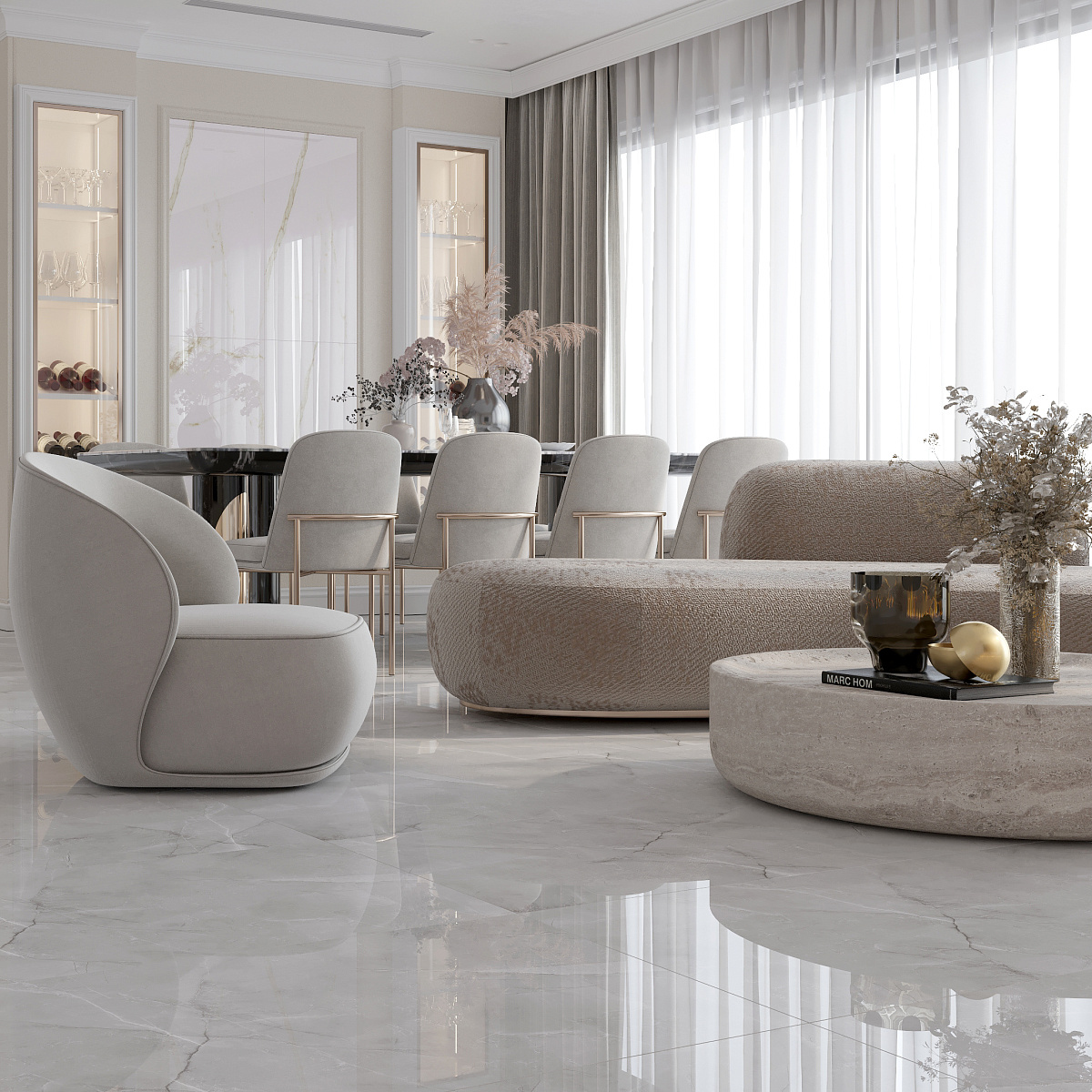 Коллекция плитки ABSOLUT GRES Armani Silver