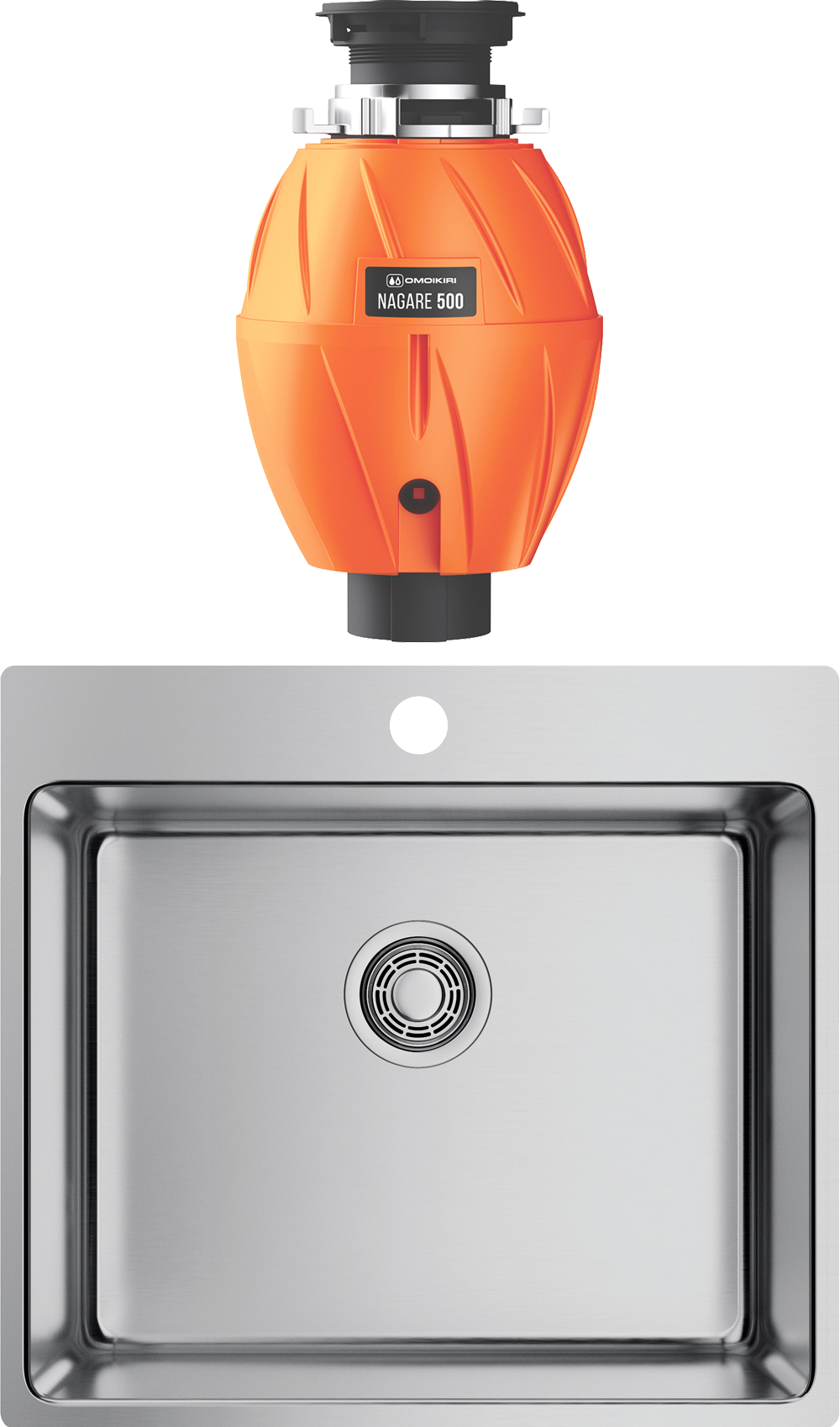 Комплект Мойка Omoikiri Amadare 55-IN + Измельчитель Nagare 500