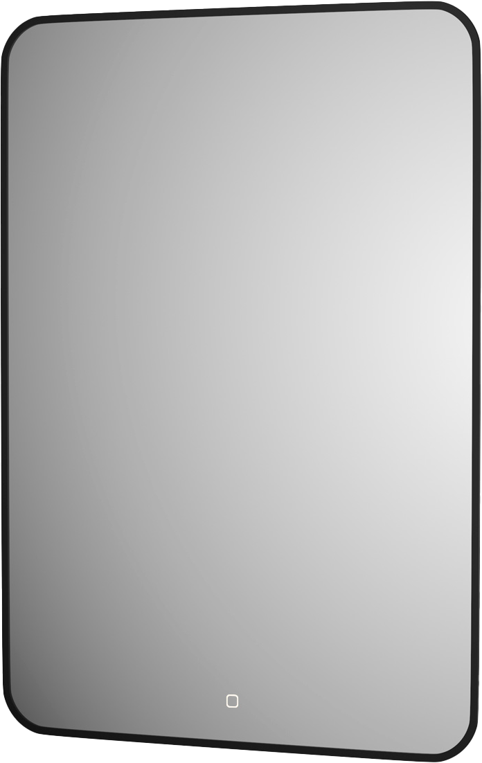 Зеркало Defesto Aura DF 2969S 70x100 с нейтральной подсветкой, сенсорный выключатель, черное