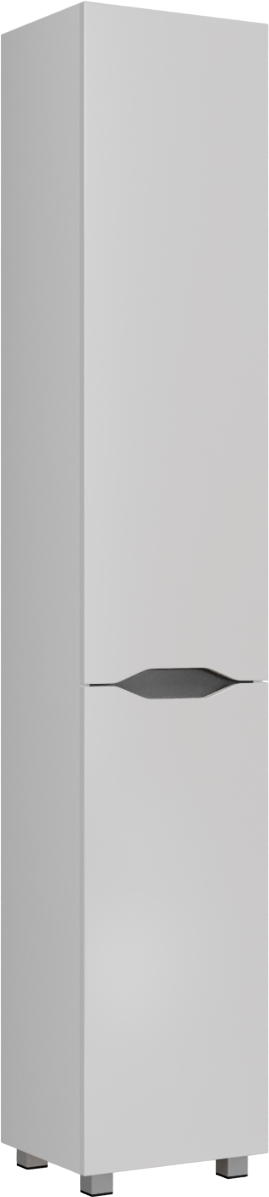 Шкаф-пенал для ванной Mixline Лайн Лайн-35 белый