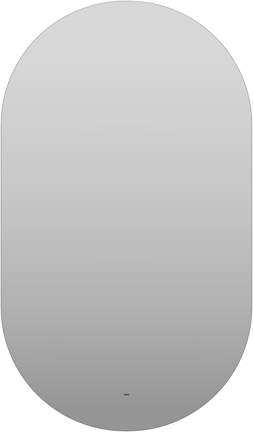 Зеркало Misty Титавин 70 с подсветкой, с подогревом, бесконтактный сенсор