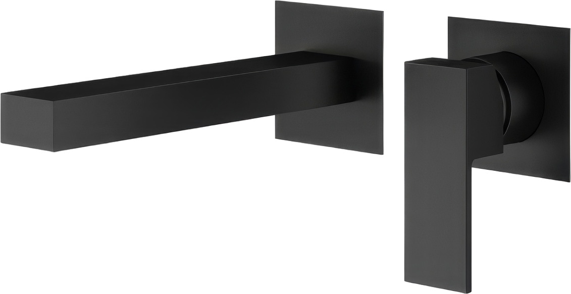 Смеситель для раковины Plumberia Selection Tag KITTG1135NO220 С ВНУТРЕННЕЙ ЧАСТЬЮ, матовый черный