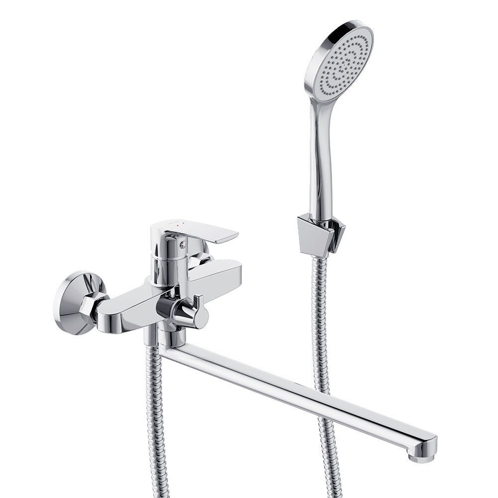Смеситель для ванны с душем Damixa Eclipse 489500000 2.0 хром, с душевым набором