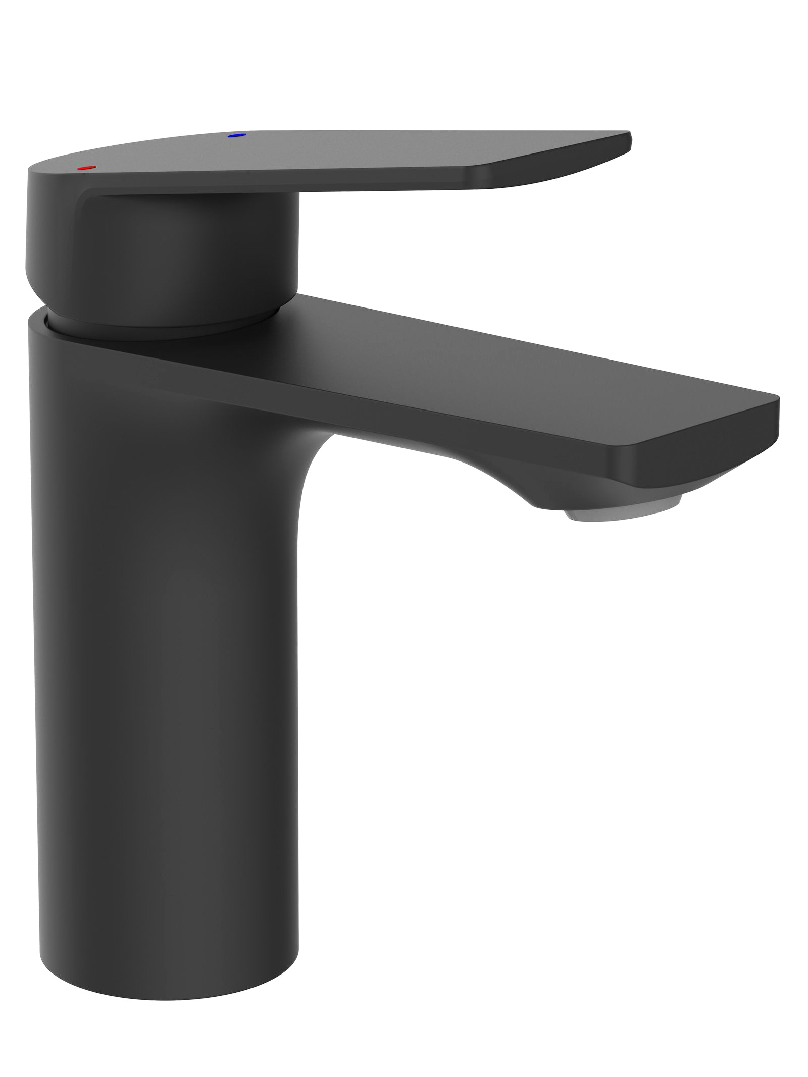 Смеситель для раковины Potato P10167-6 матово-черный