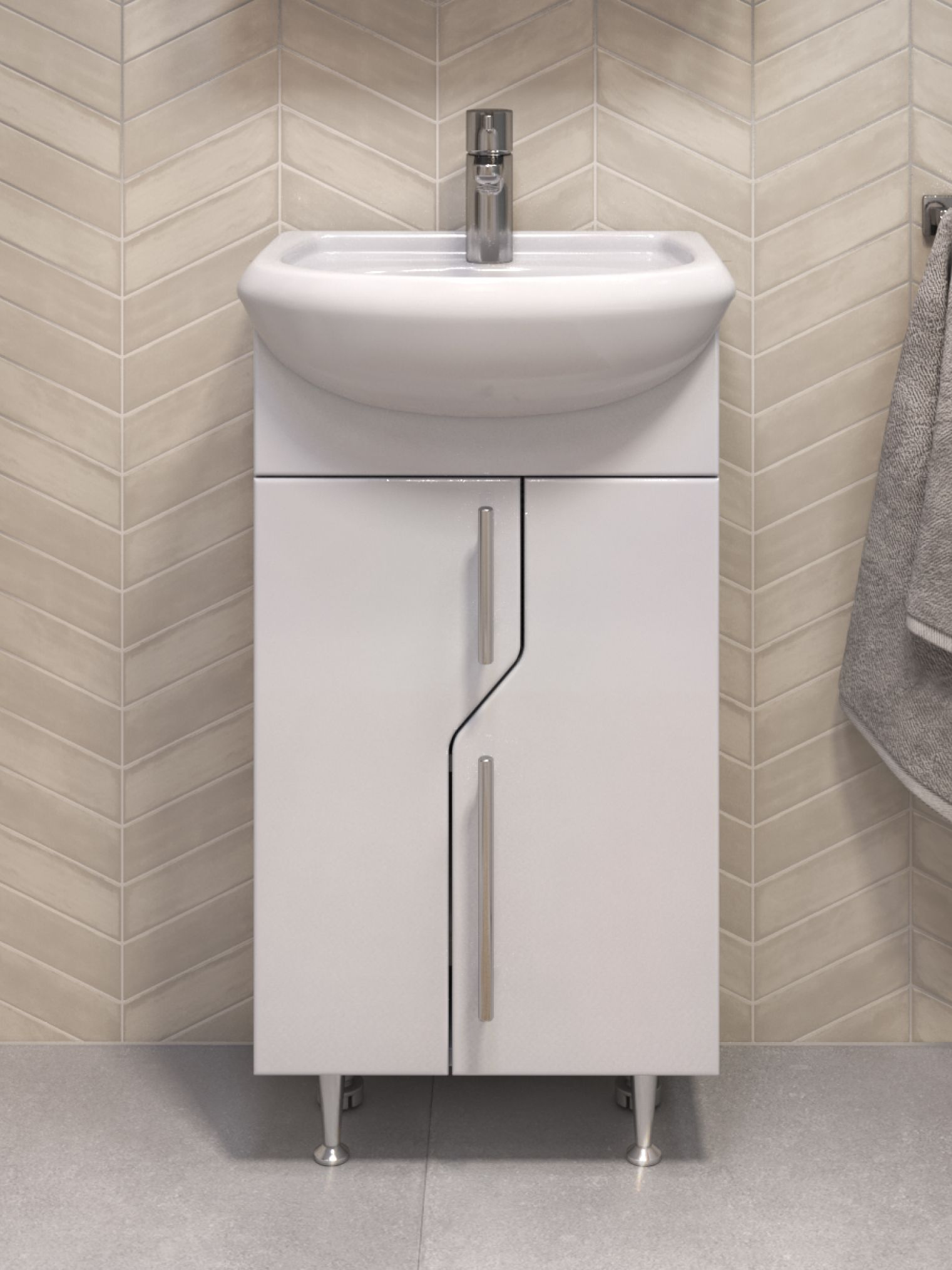 Тумба под раковину VIGO Turin 450-2-0 (Уют)