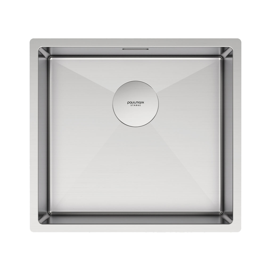 Мойка кухонная Paulmark Next 48 Uni брашированная нержавеющая сталь