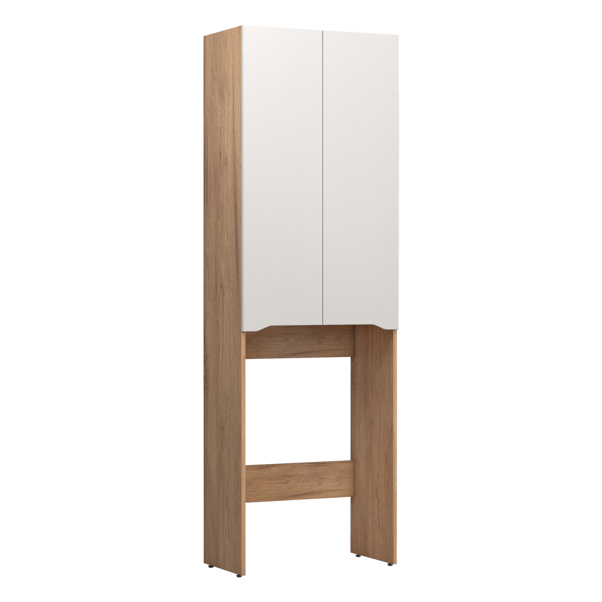 Шкаф над стиральной машиной Vigo Grani 64 напольный, дуб золотой