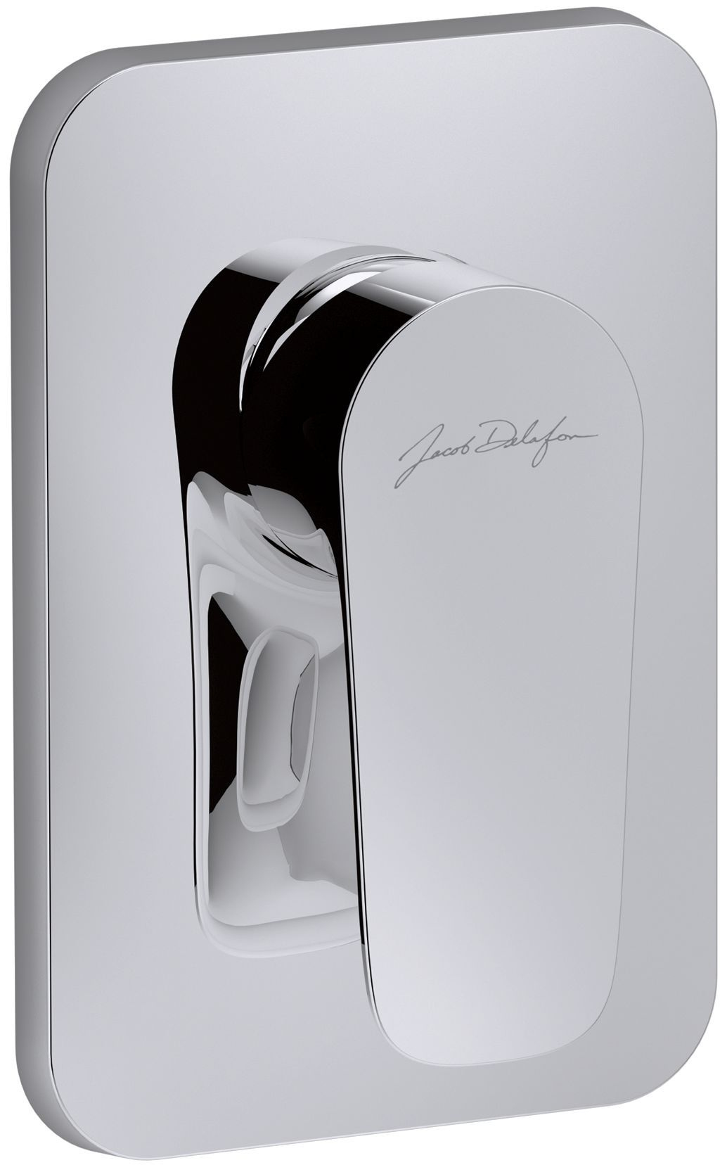 Встраиваемый смеситель для душа и ванны Jacob Delafon Aleo E98705-CP С ВНУТРЕННЕЙ ЧАСТЬЮ, хром