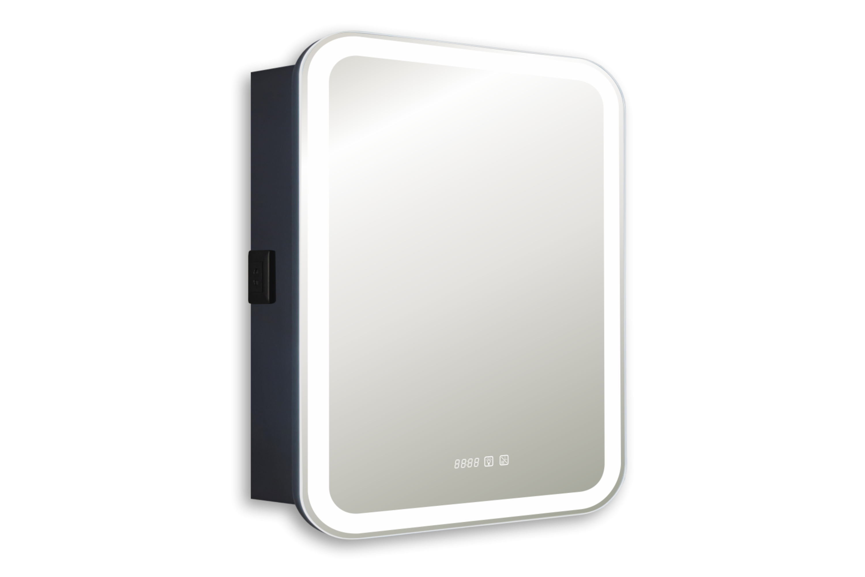 Зеркало-шкаф Silver Mirrors Фиджи L 60 с подсветкой