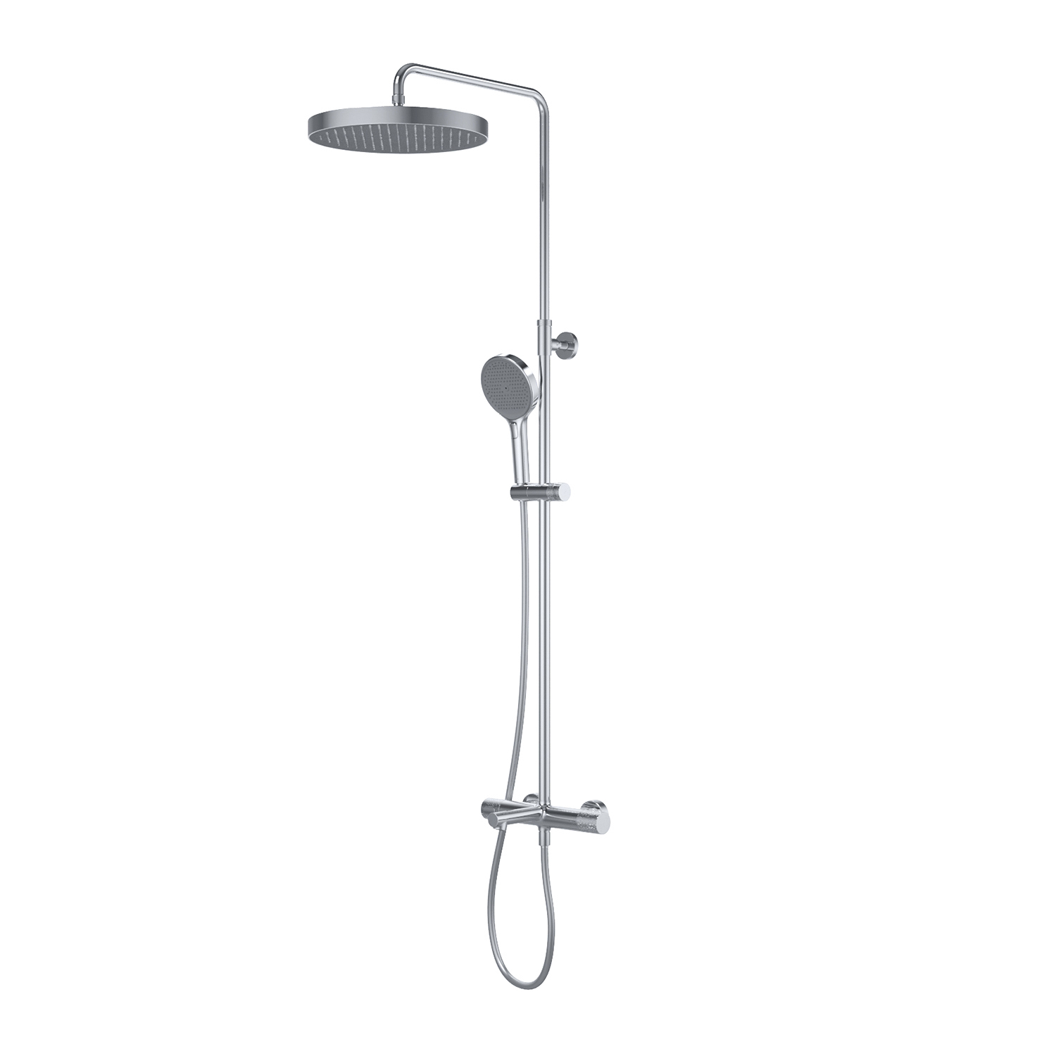 Душевая стойка IDDIS Duna DUNSBSTi06 глянцевый хром