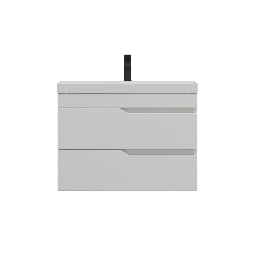 Тумба с раковиной Corozo Теона 70 Z2 подвесная, белая