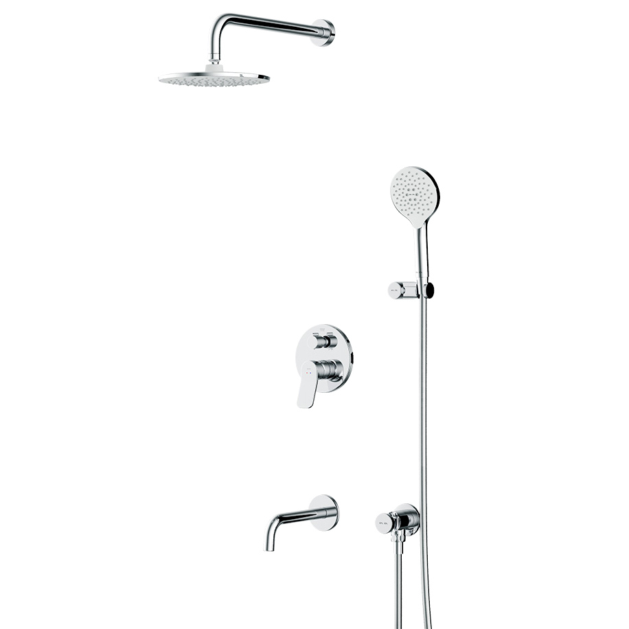 Душевой комплект AM.PM X-Joy FB85A3RH30 С ВНУТРЕННЕЙ ЧАСТЬЮ, хром