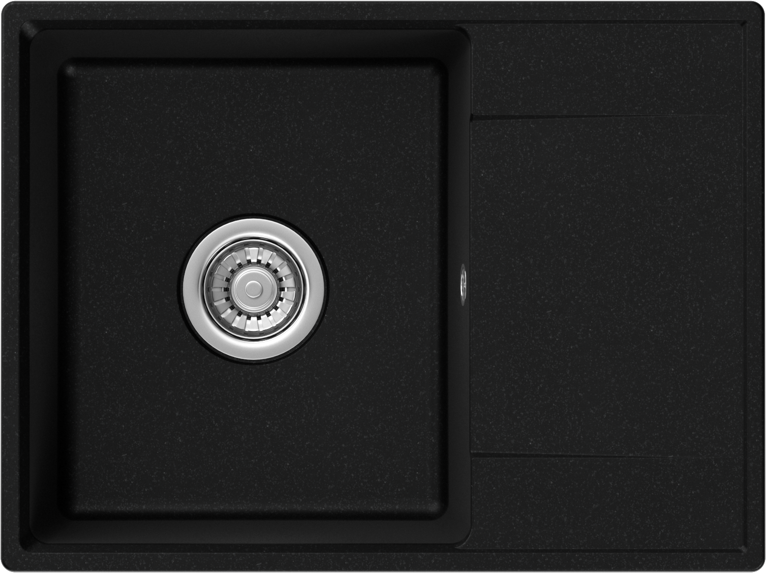 Мойка кухонная NOVA 59-44, черная
