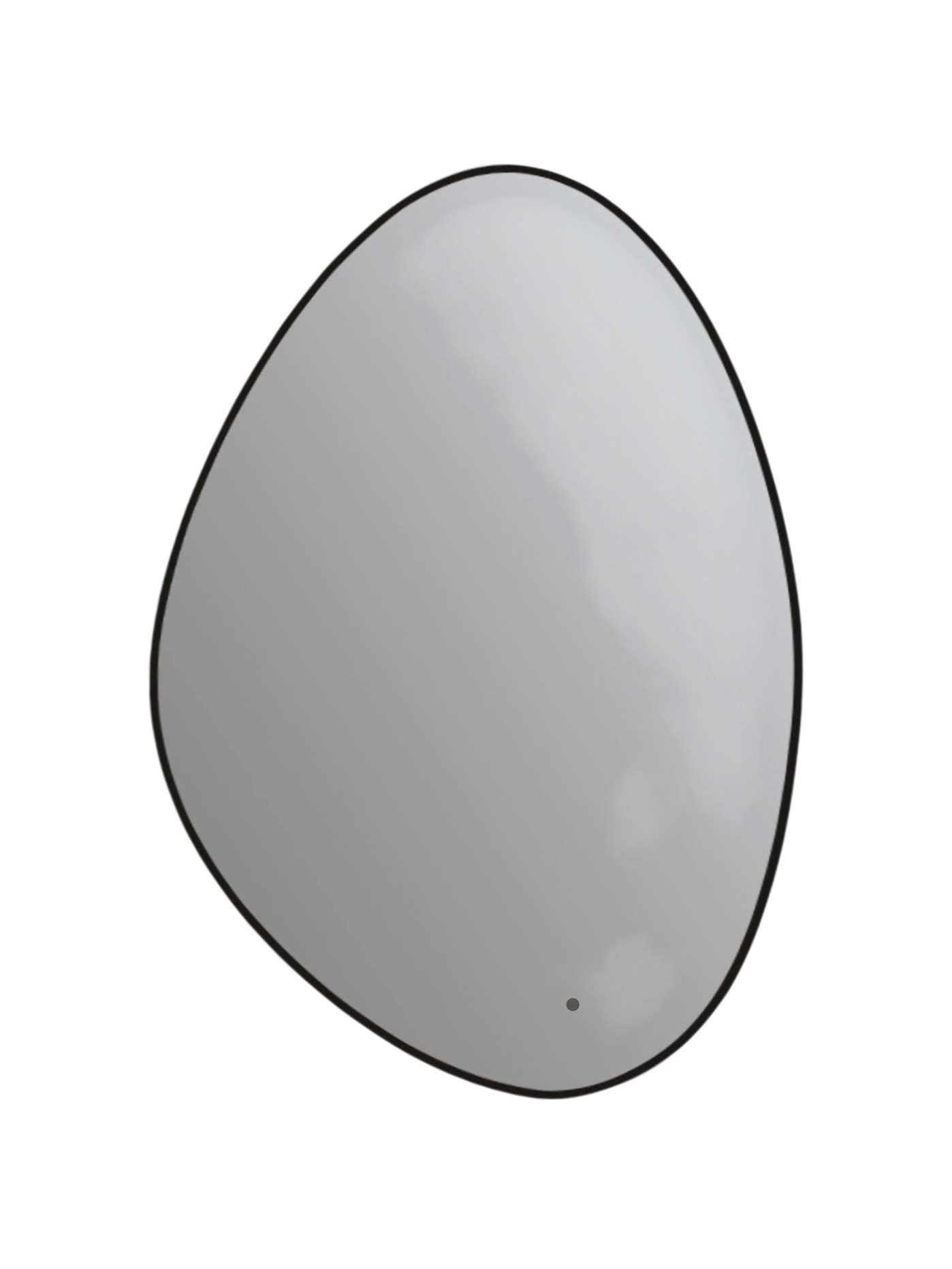 Зеркало Art&Max Комо (Como) 70x100 с подсветкой, черное