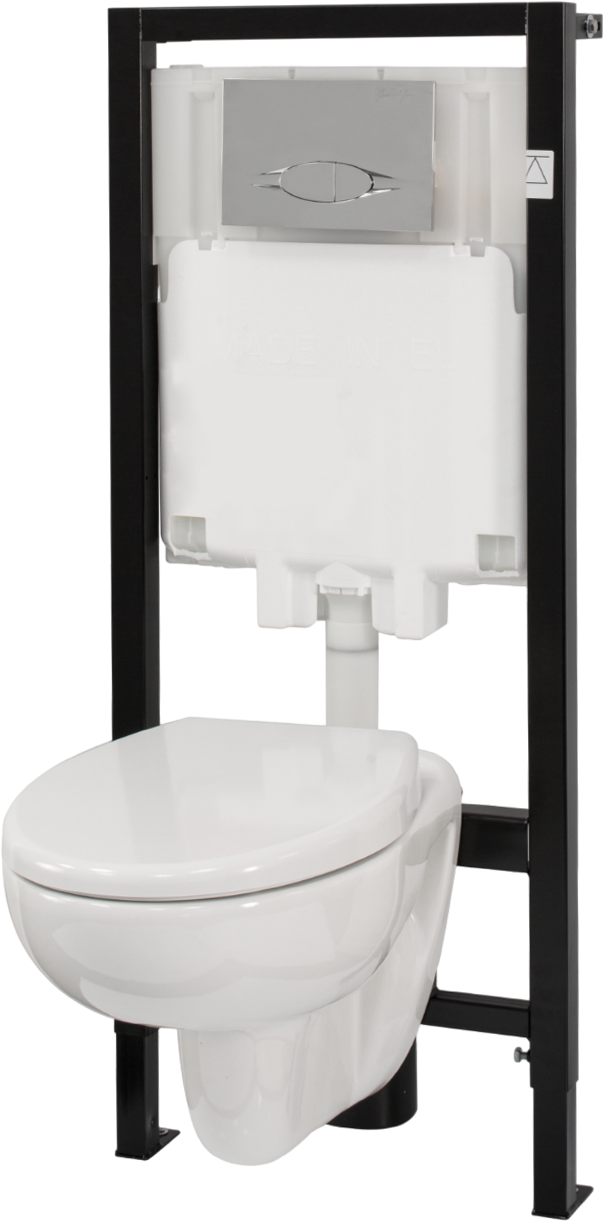 Комплект 2 в 1 Комплект 4 в 1 Jacob Delafon Brive E21733RU-00 с микролифтом, кнопка смыва хром + Гигиенический душ Elate E97258-CP P