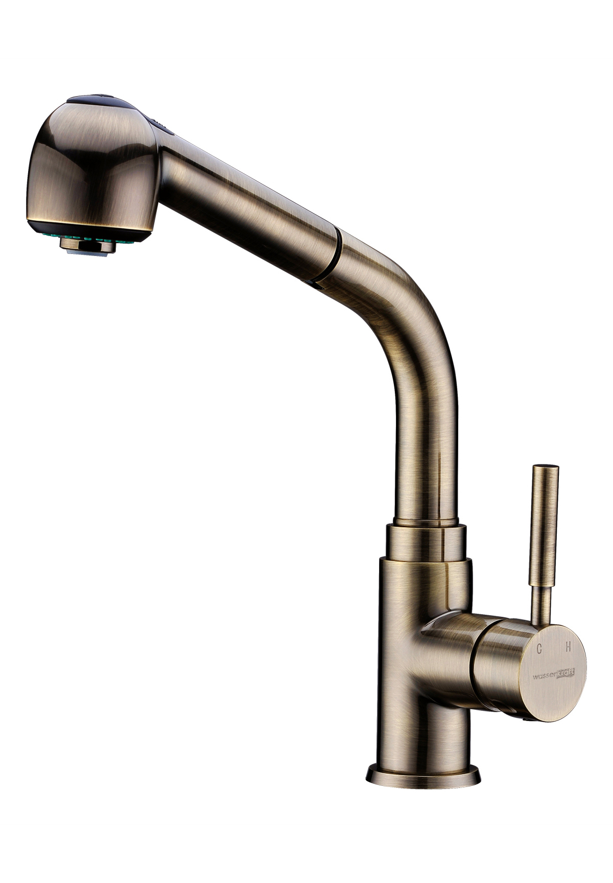 Смеситель для кухни Wasserkraft A8237 светлая бронза