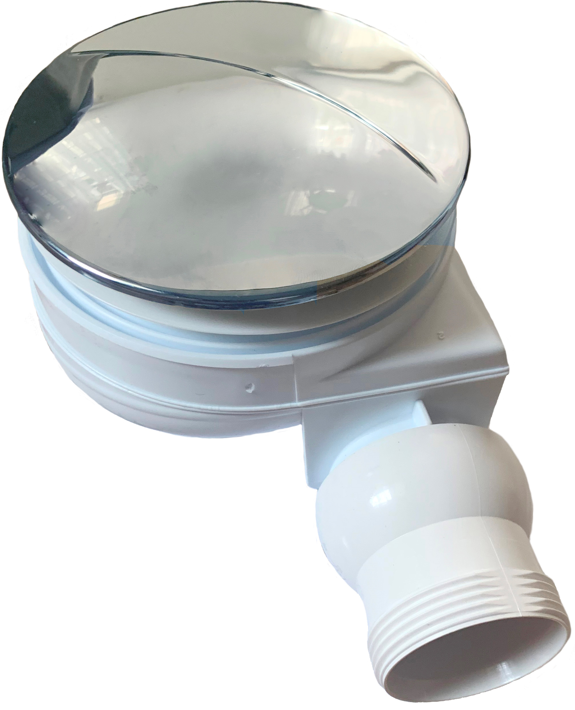 Сифон для поддона Jacob Delafon E78161-CP 90 мм, с сухим затвором, глянцевый хром