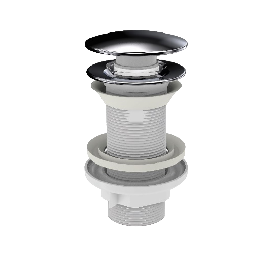 Донный клапан для раковины EWRIKA 8500385200 без перелива, сталь