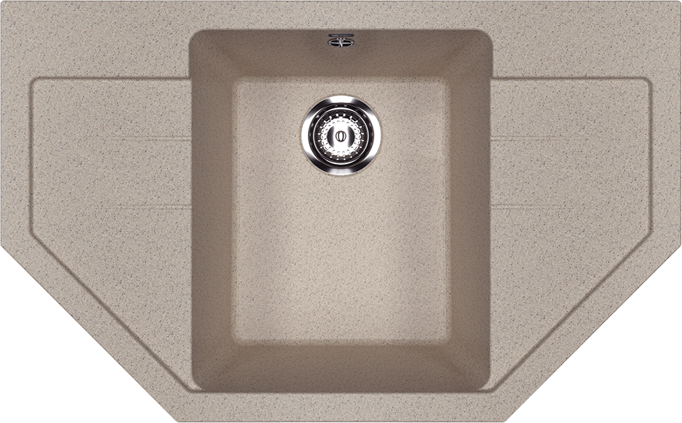 Мойка кухонная Ulgran U-609 -302 песочная