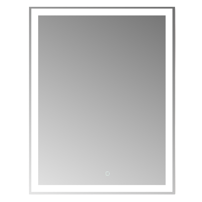 Зеркало Mixline Норма -Лайт 60 с подсветкой, алюминиевый профиль