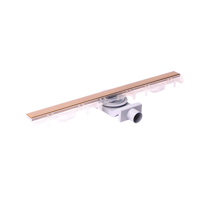 Душевой трап (лоток) Plumberia Selection PSM Modular 4x80 80 см, решетка бронза, с сифоном, под плитку