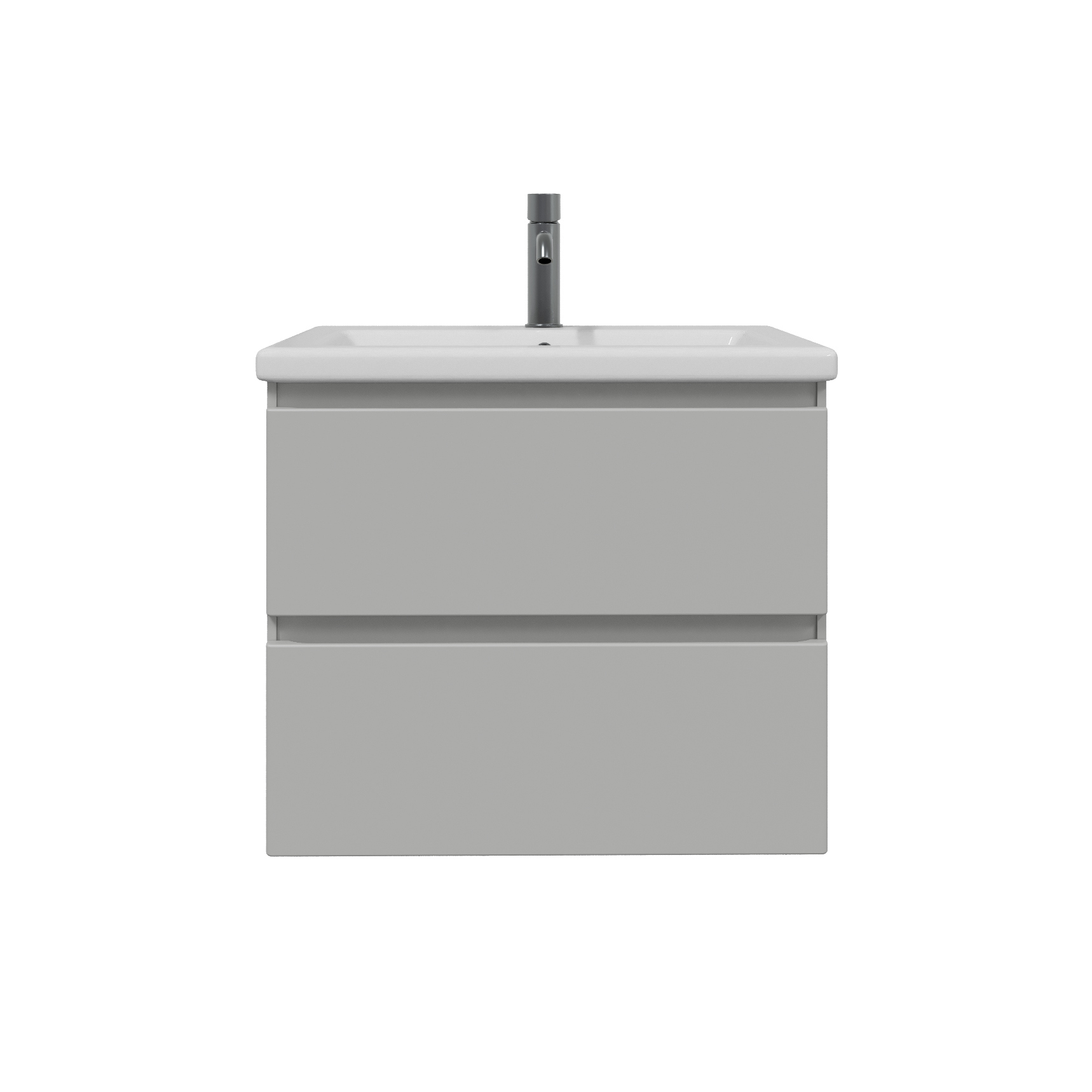 Тумба с раковиной SanStar Riana 50 подвесная, grey, раковина Como 50