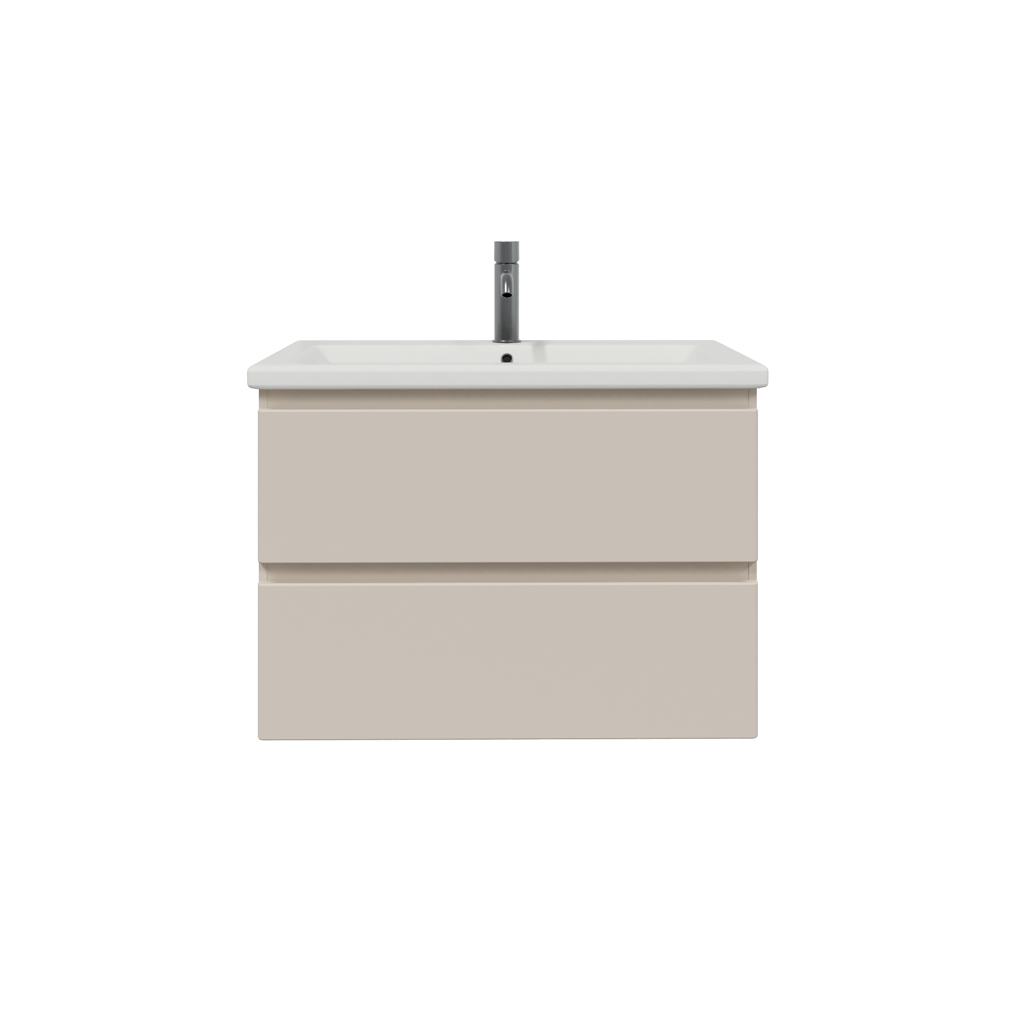 Тумба с раковиной SanStar Riana 70 подвесная, cappuccino, раковина Como 70