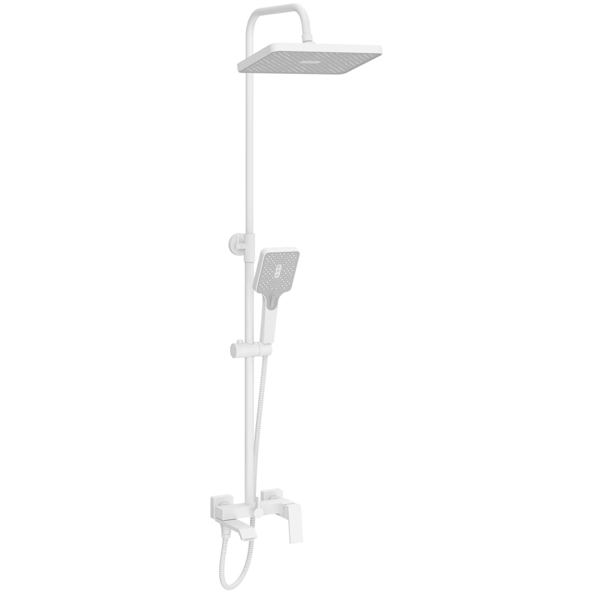 Душевая стойка Haiba HB24575-8 белая