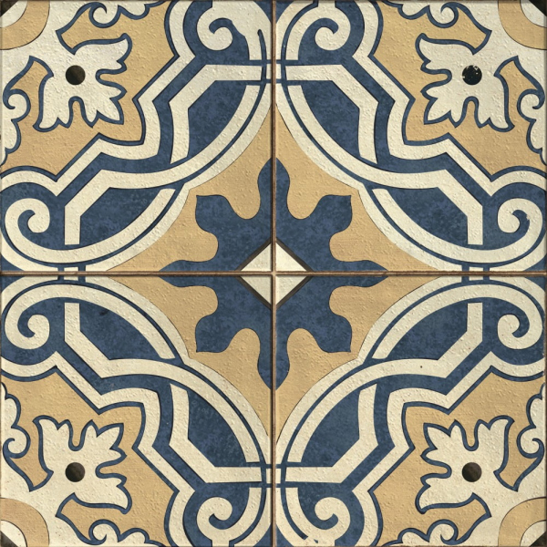 Керамогранит Cersanit Севилья (Sevilla) 42х42, пэчворк многоцветный