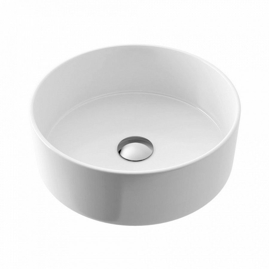 Накладная раковина STWORKI Копенгаген CO50105 D41 белая, круглая