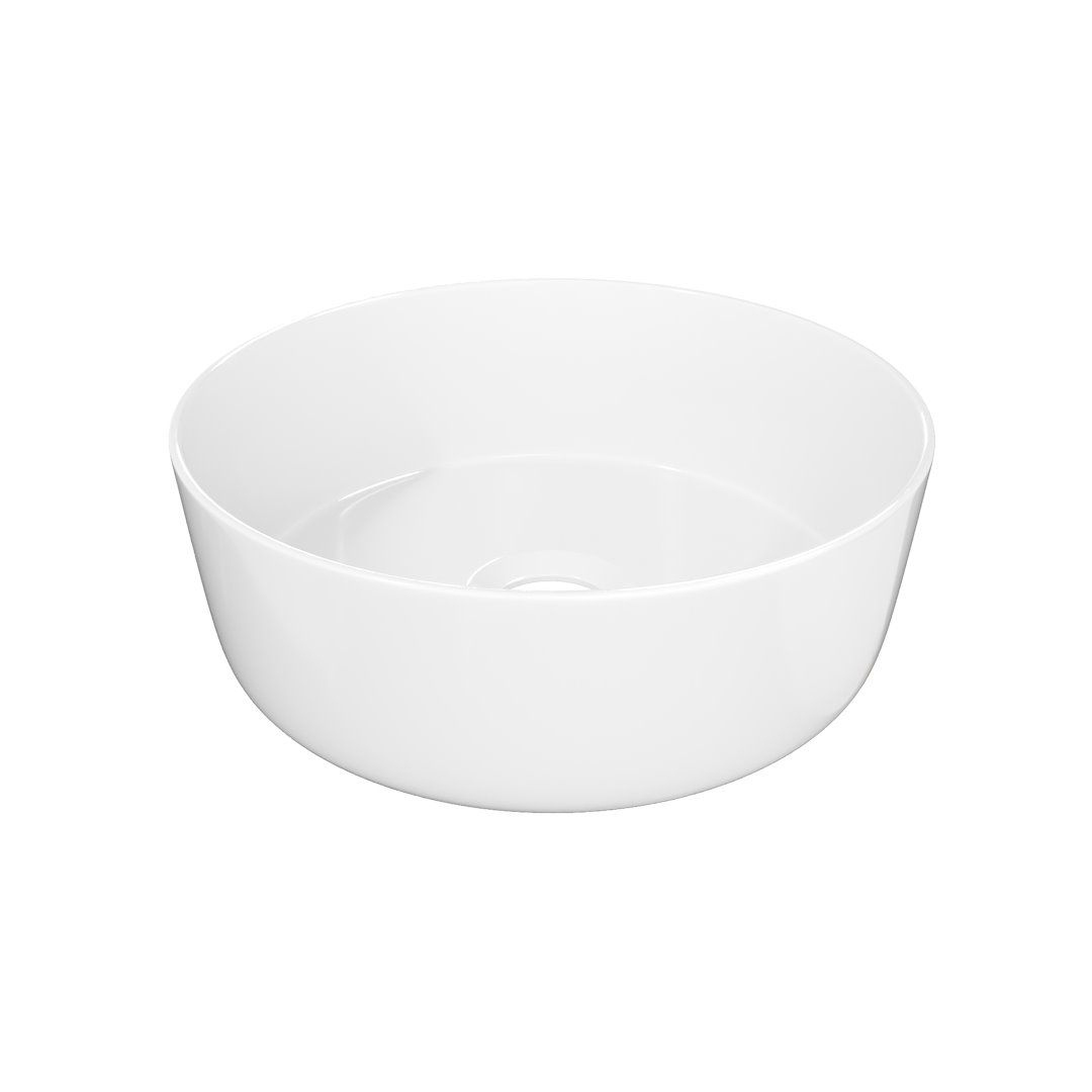 Накладная раковина STWORKI Копенгаген CO51101 D31 белая, круглая