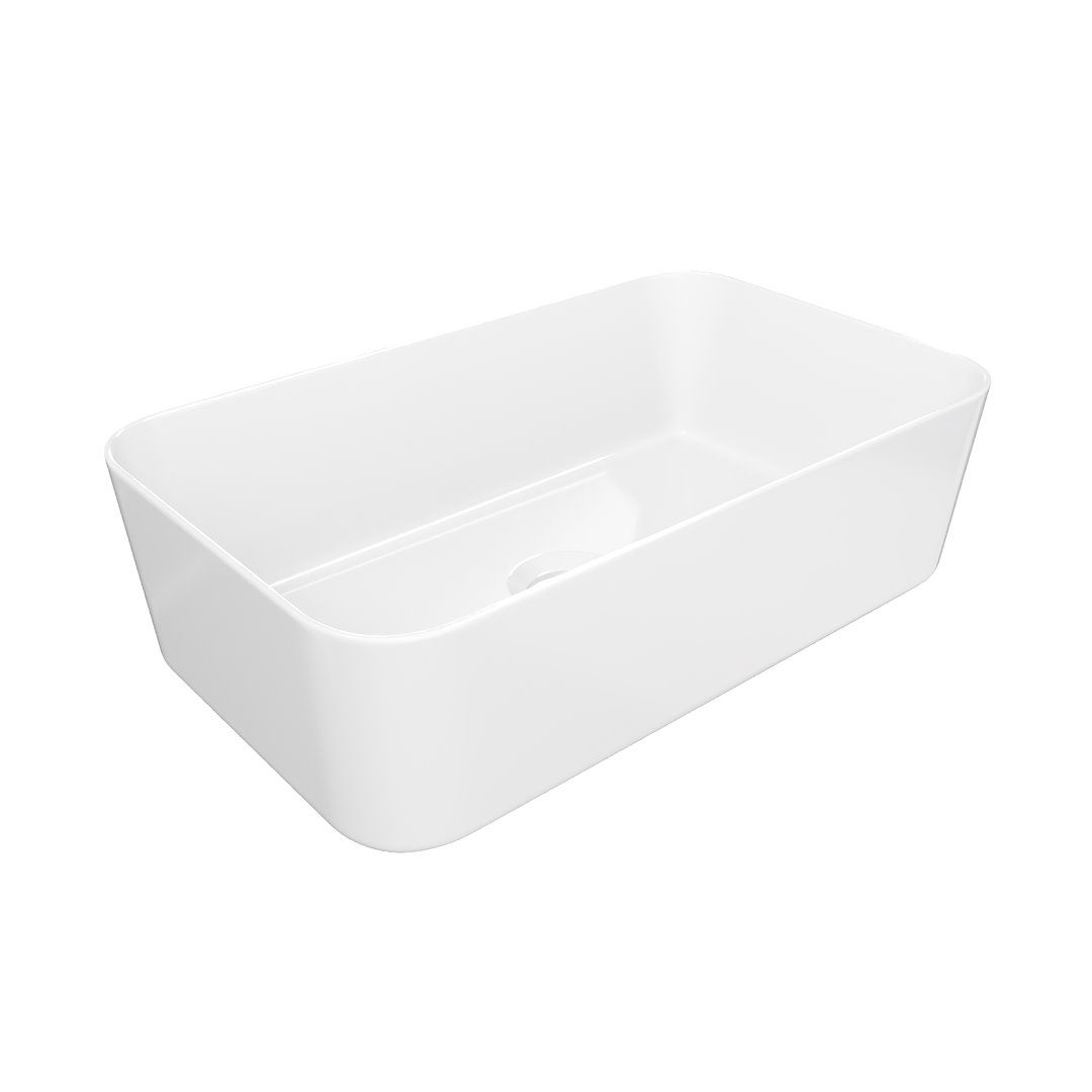 Накладная раковина STWORKI Копенгаген CO51102 48 белая, прямоугольная