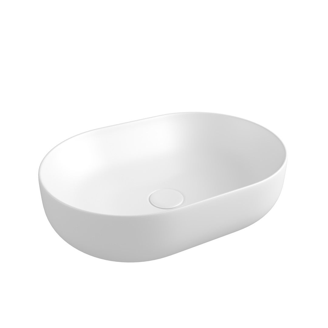Накладная раковина STWORKI Копенгаген CO50208 48 белая, овальная