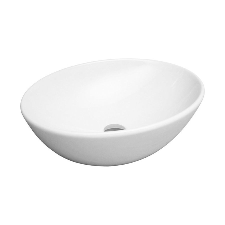 Накладная раковина STWORKI Копенгаген CO50505 40 белая, овальная